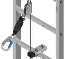 Producte Linha de vida vertical (cabo de aço)